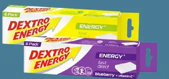Trekpleister Dextro energy voordeelpak 302 gram 6-pak aanbieding