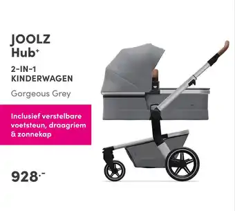 Baby & Tiener JOOLZ Hub* 2-IN-1 KINDERWAGEN aanbieding