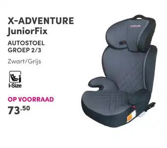 Baby & Tiener X-ADVENTURE JuniorFix AUTOSTOEL GROEP 2/3 aanbieding