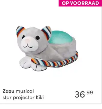 Baby & Tiener Zazu musical star projector Kiki aanbieding