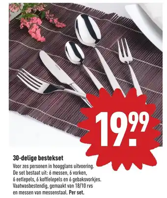 ALDI 30-delig bestekset aanbieding