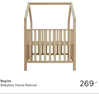 Baby & Tiener Bopita Babybox Home Naturel aanbieding