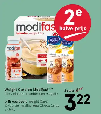 Etos Weight Care en Modifast aanbieding