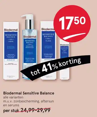 Etos Biodermal Sensitive Balance aanbieding