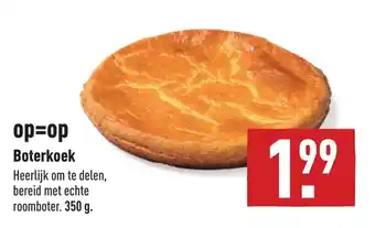 ALDI Boterkoek 350g aanbieding