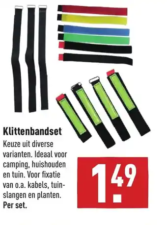 ALDI Klittenbandset aanbieding