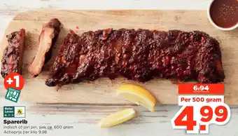 PLUS Sparerib aanbieding