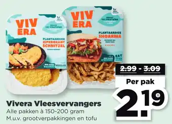 PLUS Vivera Vleesvervangers aanbieding