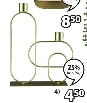 Jysk Kandelaar Ervin aanbieding