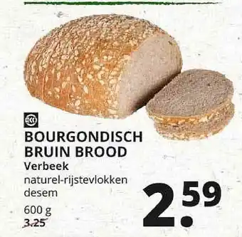 Natuurwinkel Bourgondisch Bruin Brood Verbeek aanbieding