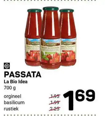 Ekoplaza Passata La Bio Idea aanbieding