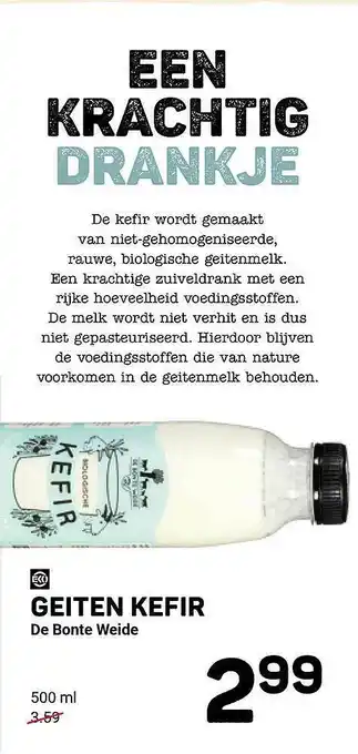 Ekoplaza Geiten Kefir De Bonte Weide aanbieding