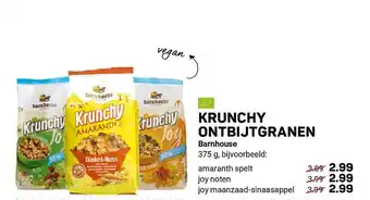 Ekoplaza Krunchy Ontbijtgranen Barnhouse aanbieding