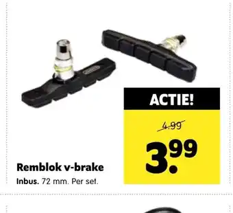 Plentyparts Remblok V-Brake aanbieding