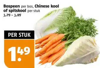 Poiesz Bospeen , Chinese kool of spitskool aanbieding