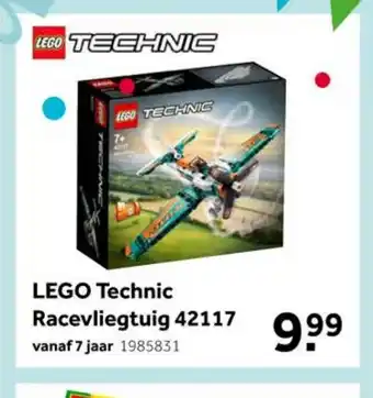 Intertoys LEGO Technic Racevliegtuig 42117 aanbieding