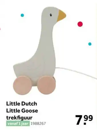 Intertoys Little Dutch Little Goose trekfiguur aanbieding