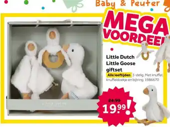 Intertoys Little Dutch Little Goose giftset aanbieding