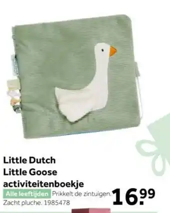 Intertoys Little Dutch Little Goose activiteitenboekje aanbieding