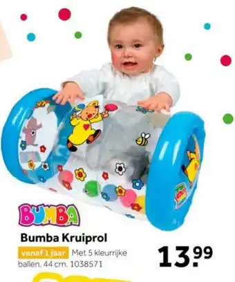 Intertoys Bumba Kruiprol 44cm aanbieding