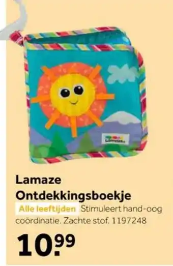 Intertoys Lamaze Ontdekkingsboekje aanbieding