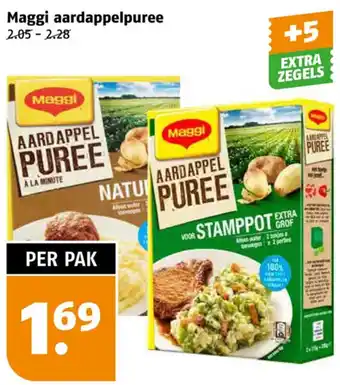 Poiesz Maggi aardappelpuree aanbieding