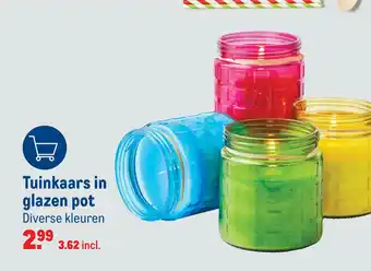 Makro Tuinkaars in glazen pot aanbieding