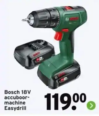 GAMMA Bosch 18V accuboormachine Easydrill aanbieding