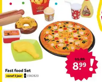 Intertoys Fast food Set aanbieding