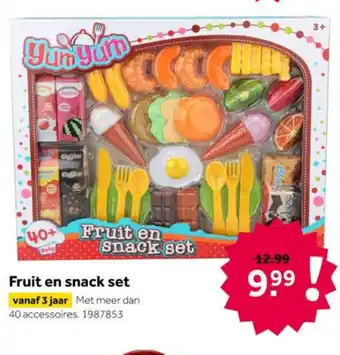 Intertoys Fruit en snack set aanbieding