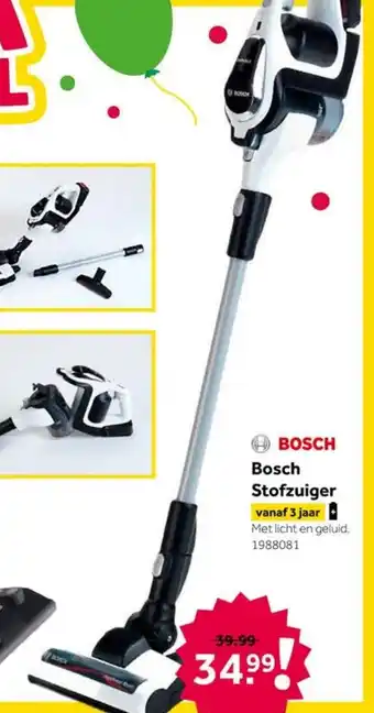 Intertoys Bosch Stofzuiger aanbieding