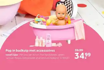 Intertoys Pop in badkuip met accessoires aanbieding