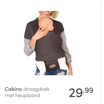 Baby & Tiener Cabino draagdoek met heupband aanbieding