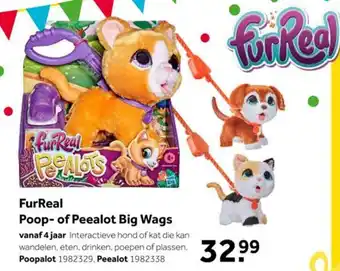 Intertoys FurReal Poop- of Peealot Big Wags aanbieding