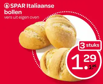 Spar Spar Italiaanse bollen 3st aanbieding