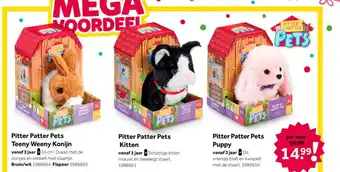 Intertoys Pitter Patter Pets Puppy aanbieding