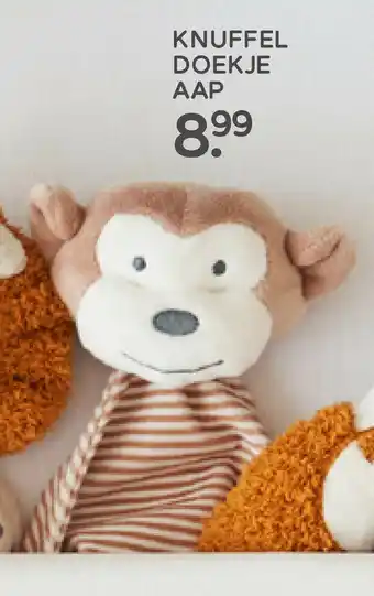 Prenatal Knuffeldoekje Aap aanbieding