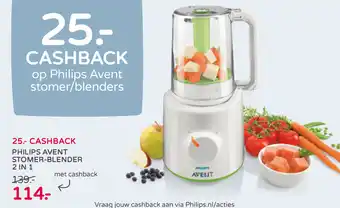 Prenatal Philips Avent Stomer-blender 2in1 aanbieding