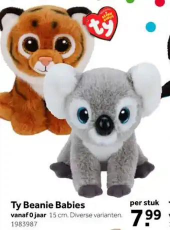 Intertoys Ty beanie babies aanbieding