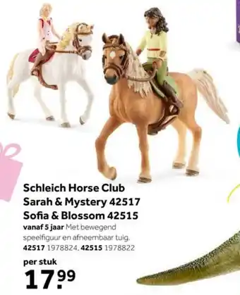 Intertoys Schleich horse club sarah & mystery 42517 sofia & blossom 42515 aanbieding