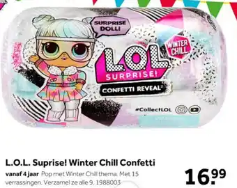 Intertoys L.o.l. surprise! winter chill confetti aanbieding