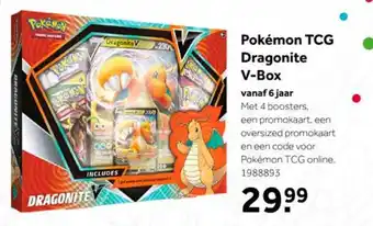 Intertoys Pokemon tcg dragonite v-box aanbieding