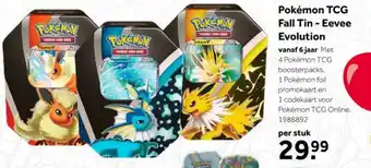 Intertoys Pokemon tcg fall tin- eevee evolution aanbieding