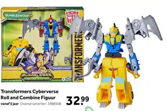 Intertoys Transformers cyberverse roll and combine figuur aanbieding