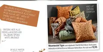 Pronto wonen Woontextiel Tigre aanbieding