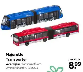 Intertoys Majorette transporter aanbieding