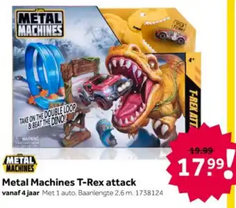 Intertoys Metal machines t-rex attack aanbieding