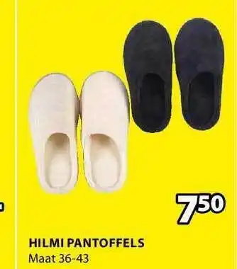 Jysk Hilmi Pantoffels aanbieding