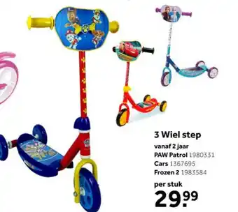 Intertoys 3 Wiel step aanbieding