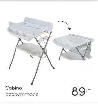 Baby & Tiener Cabino badcommode aanbieding